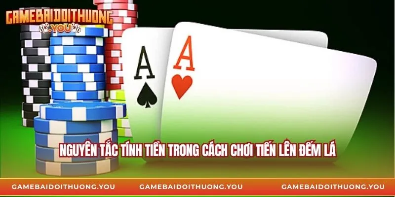 Nguyên tắc tính tiền trong cách chơi Tiến lên đếm lá